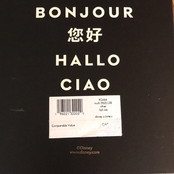 Authentic Kate Spade Aristocats Disney iPhone Pro Max. New in Box with tag. - Picture 7 of 12